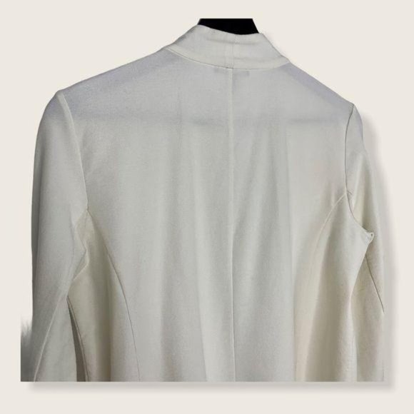 Eileen Fisher Open Front Nylon Blend Cardigan Blazer Small - Picture 5 of 15